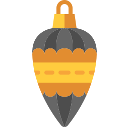 Christmas ornament icon