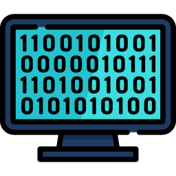 Binary code icon