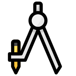 narzędzia geometrii ikona