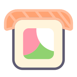 Sushi roll icon