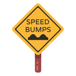 Speed bump icon