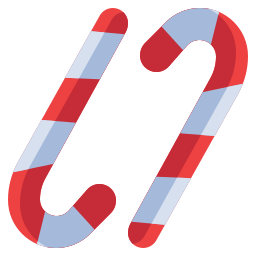 Candy cane icon