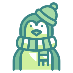 pingüino icono