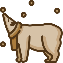 Polar bear icon