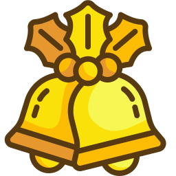 Christmas bell icon