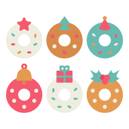 Christmas dessert icon