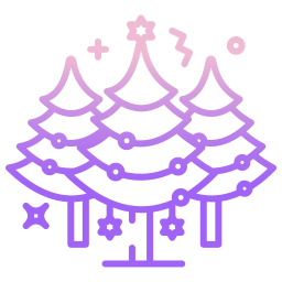 Christmas tree icon