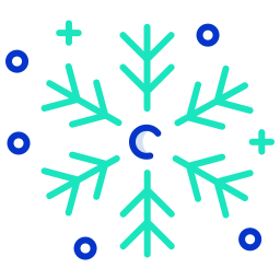 copo de nieve icono
