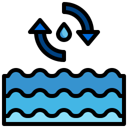 Clean water icon