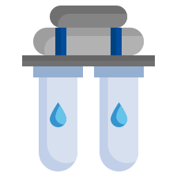 Water filter icon