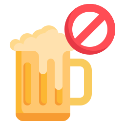 No alcohol icon