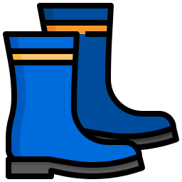 botas de agua icono