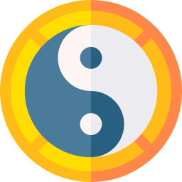 yin yang ikona