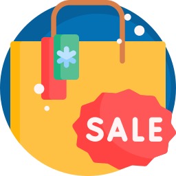 Shopping bag icon