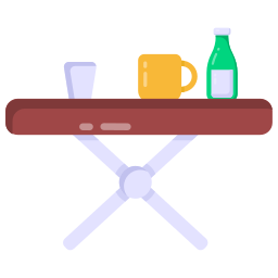 table pliable Icône