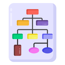 stroomschema icoon