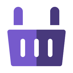 Shopping basket icon