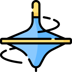 Spinning top icon