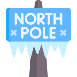 North pole icon