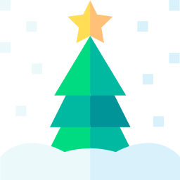 árbol de navidad icono