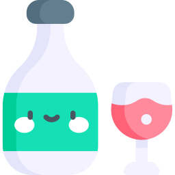 copa de vino icono