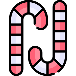 Candy cane icon