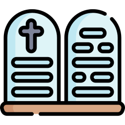 Ten commandments icon