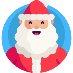 Santa claus icon