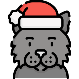 Yule cat icon