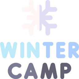 Winter camp icon