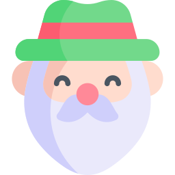 Дед Мороз иконка