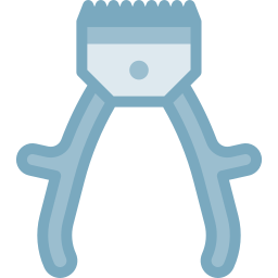 Hand trimmer icon