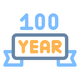 100 years icon