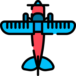 rc vliegtuig icoon