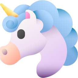 unicorno icona