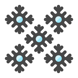 fiocchi di neve icona
