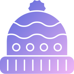 Knitted hat icon