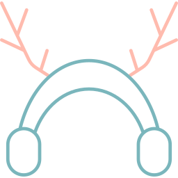 Reindeer antlers icon