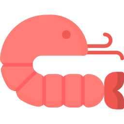 camarão Ícone
