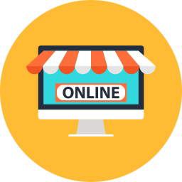 Online shop icon