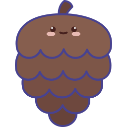 Pine cone icon