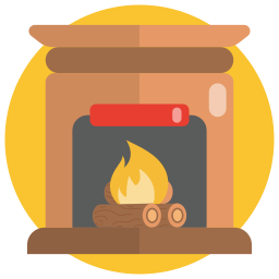 Fireplace icon