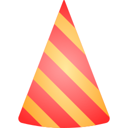 sombrero de fiesta icono