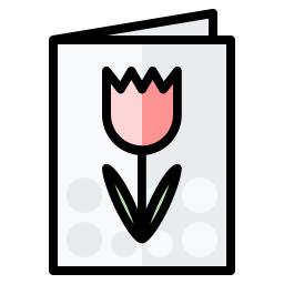 Greeting card icon