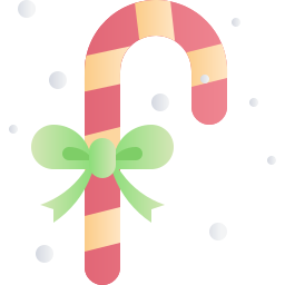 Candy cane icon