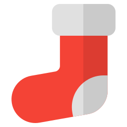 Christmas sock icon