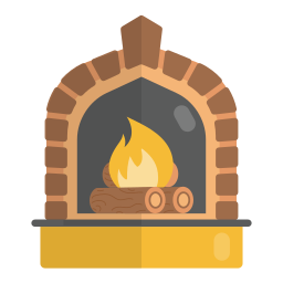 Fireplace icon