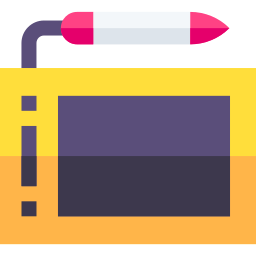 Drawing tablet icon