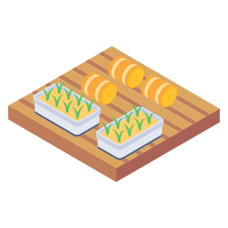 Raised bed icon