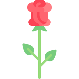 rosa icona